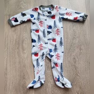 3/$25 - Koala Baby fleece footies with zipper size 3 - 6M